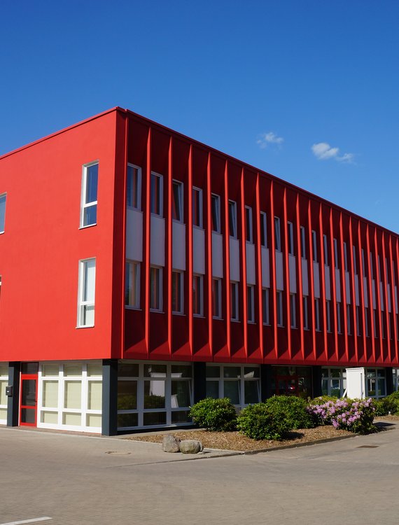 Betriebsgebäude der Haack Farbtechnik GmbH in Norderstedt